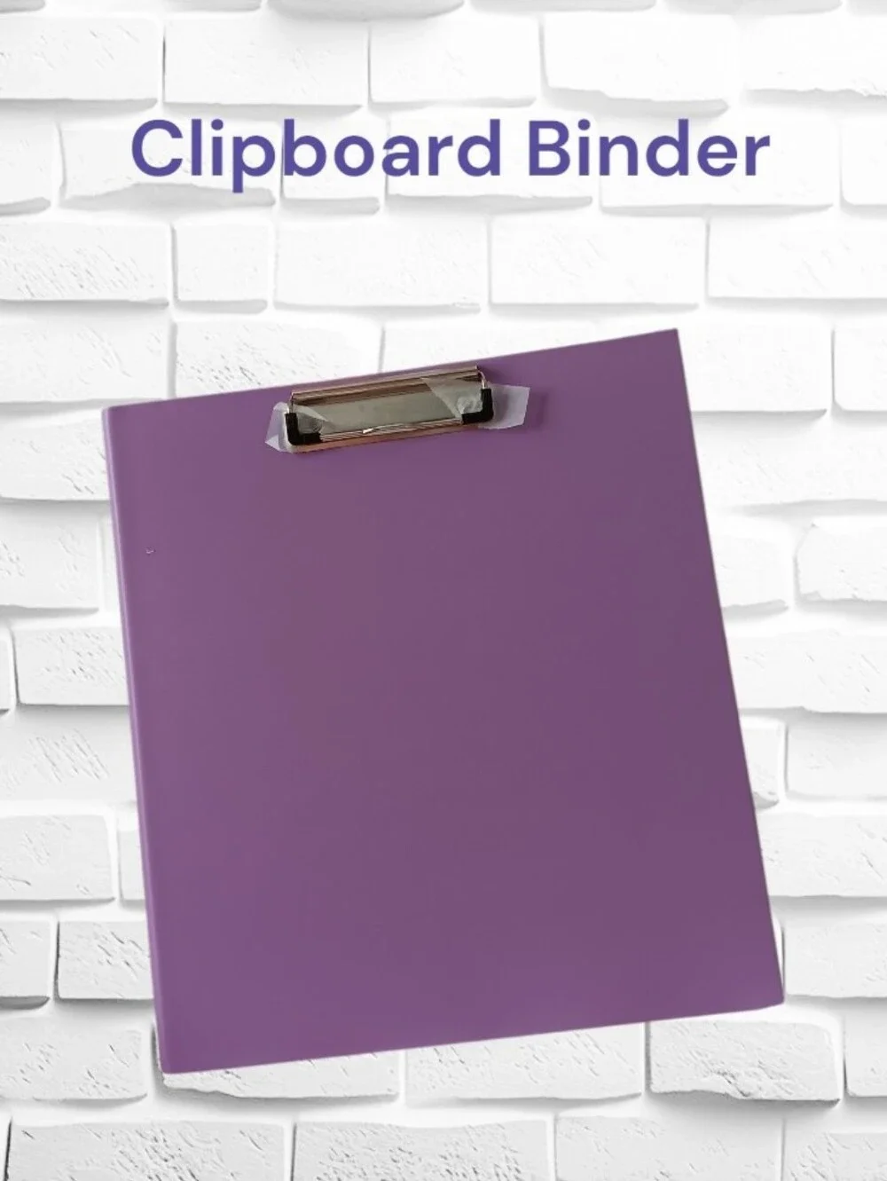 Clipboard 1in Binder in Purple